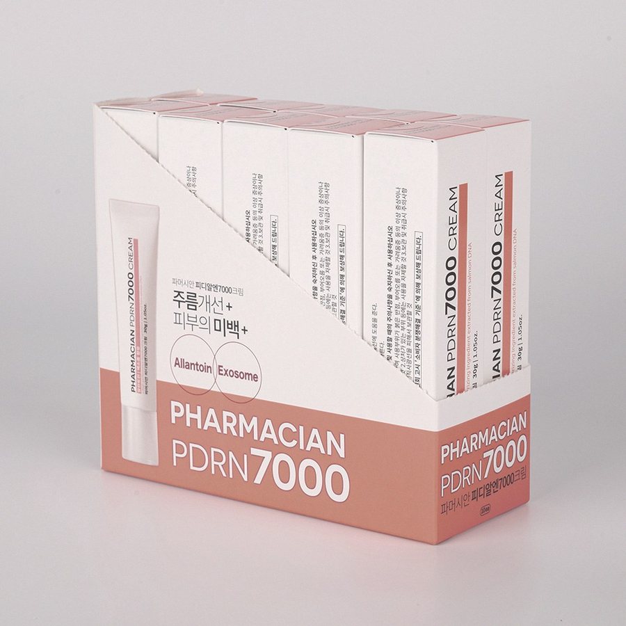 파머시안 PDRN 7000 크림 단상자 진열